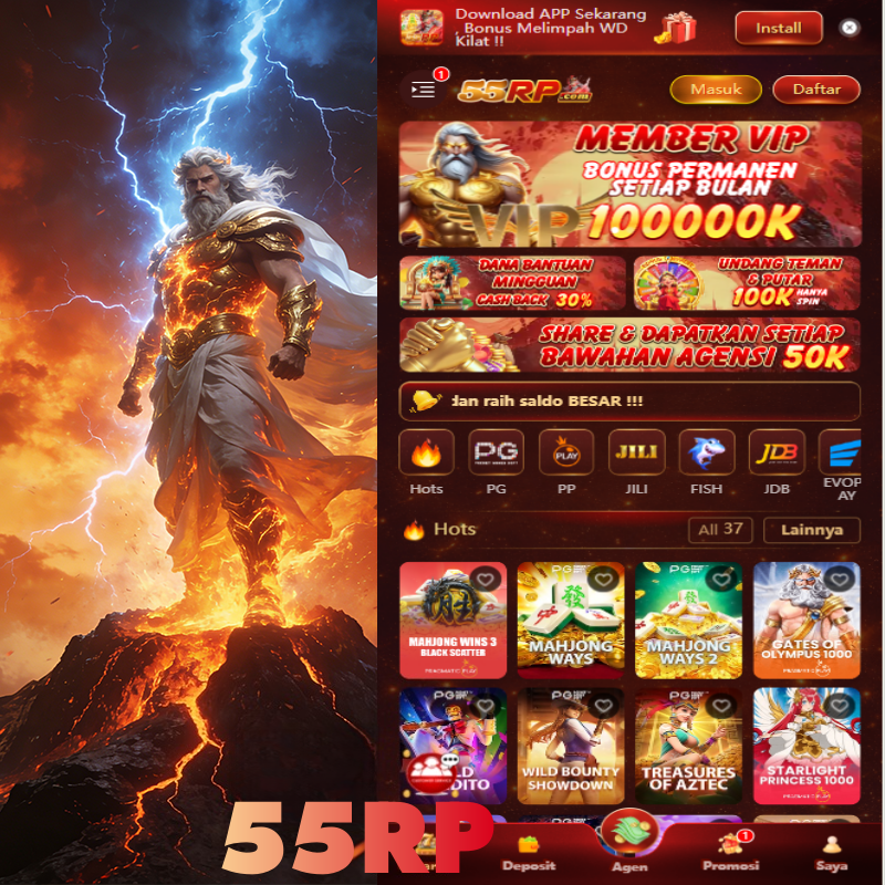 55RP - Login Situs Resmi dan Nikmati Ragam Game PG Soft