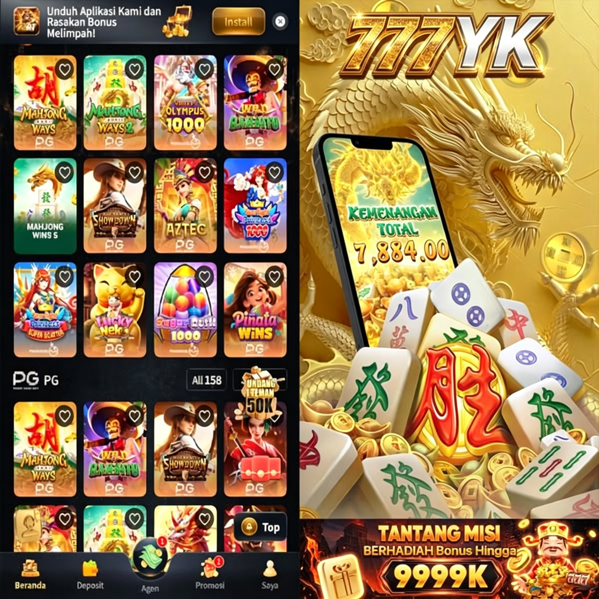 777YK - Platform Game Online dengan Beragam Pilihan Permainan Seru