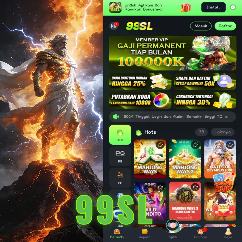 99SL - Situs Resmi Slot Online dari Berbagai Provider
