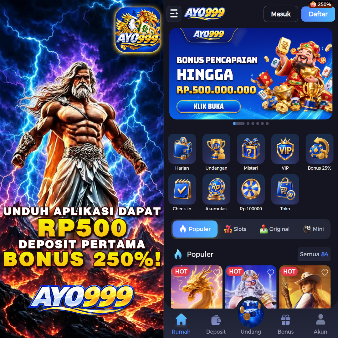 AYO999 - ayo999 Jelajahi Ragam Slot Online dengan Tema Menarik