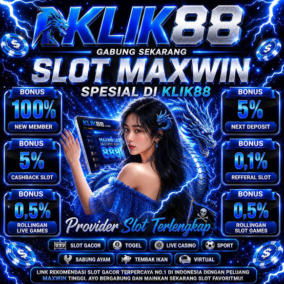 KLIK88 - klik88 agen slot online terpercaya di Indonesia dengan slot gacor hari ini terbaik dari slot88 di tahun 2026 ini.