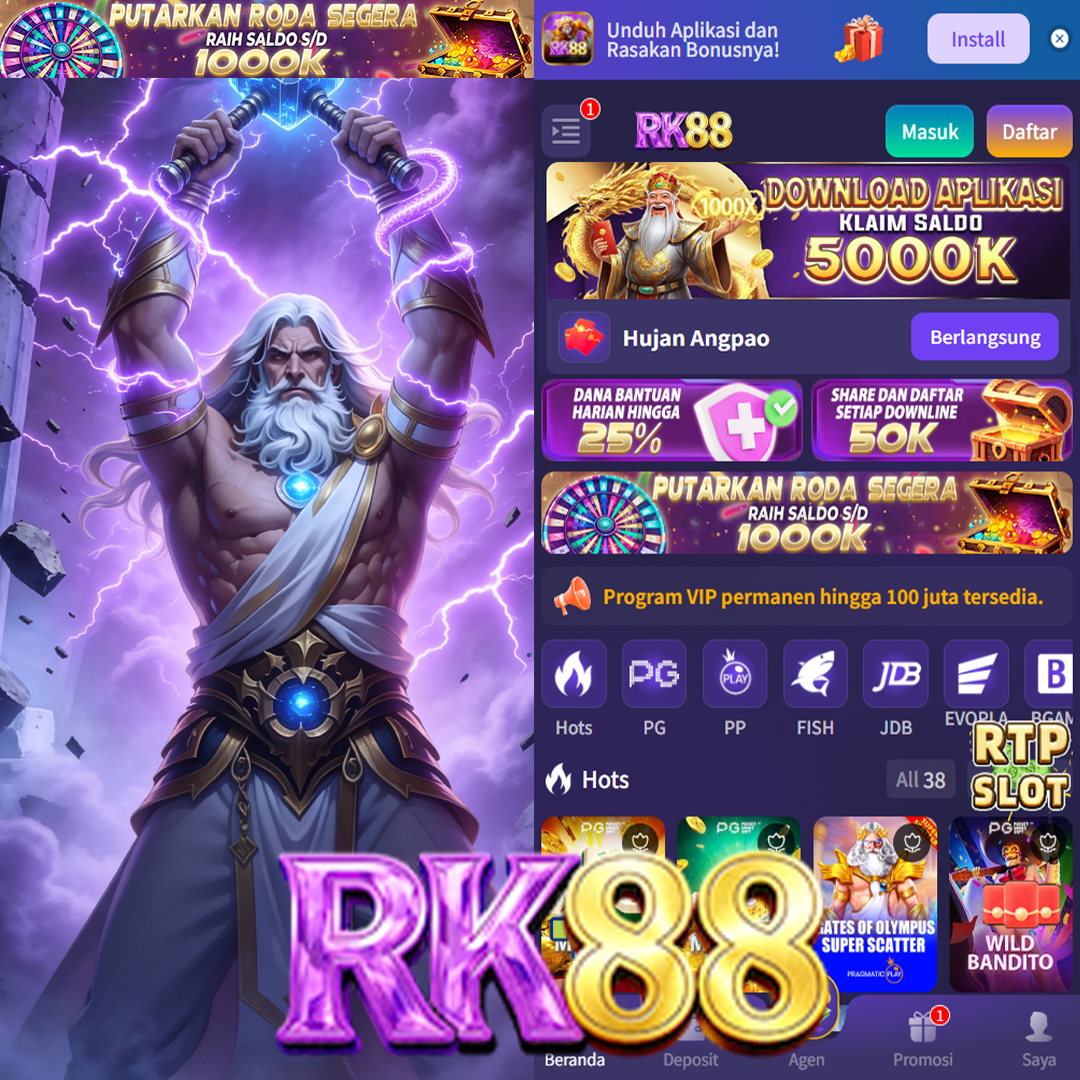 RK88 - Game Slot Online dengan Beragam Tema dan Fitur Bonus
